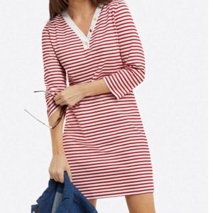 Draper James Red Striped Nautical Dress